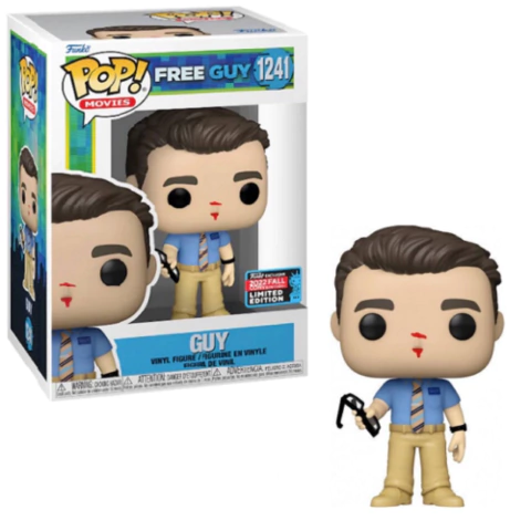 Funko Pop! Movies: Free Guy - Guy 1241 NYCC 2022