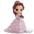 Estatueta Disney Bela Dreamy Style Glitter QPosket Banpresto