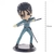 Estatueta do personagem Hajime Saito em estilo QPosket, segurando uma espada, com 15cm de altura.