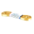 Fita de Cetim Progresso 7mm nº1 - 10m Cor 228 Ouro - comprar online