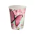 Copo Papel 200ml Jardim das Borboletas 08 un - Festcolor