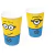 Copo Papel 200ml Minions - 08 unidades - Festcolor