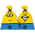 Sacola Plástica Minions - 08 unidades - Festcolor
