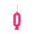 Vela Glitter Neon Pink - 0 a 9 - Regina - comprar online