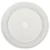 Prato Plástico Descartável Branco 20cm c/10 - Trik Trik