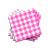Guardanapo Xadrez Pink 20x21cm Flip 50 Folhas