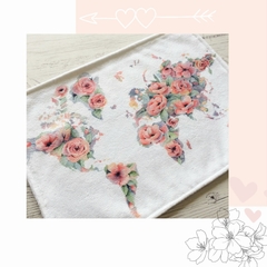 TOALLITA DE MANO FLORES