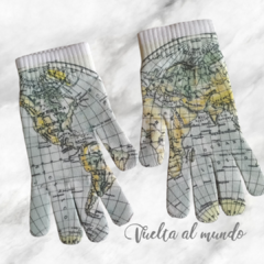 GUANTES MAPAMUNDI VINTAGE
