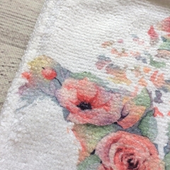 TOALLITA DE MANO FLORES - tienda online