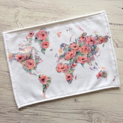 TOALLITA DE MANO FLORES - comprar online