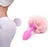 PLUG ANAL de silicona SMALL COLA CONEJO (POMPON) - comprar online