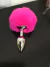 PLUG ANAL DE ACERO QUIRURGICO - COLA CONEJO (POMPON) - MEDIUM en internet