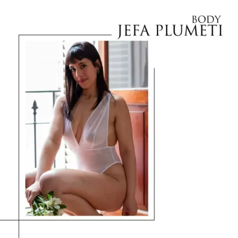 BODY LA JEFA PLUMETI BLANCO