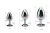 PLUG ANAL DE ACERO QUIRURGICO - COLA CONEJO (POMPON) - MEDIUM - comprar online