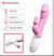 VIBRADOR EST. DE CLITORIS Y PUNTO G "FANALA" - USB CONEJITO - comprar online
