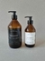 DISPENSER DE VIDRIO ÁMBAR - SHAMPOO