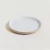 Plato playo Toscana Blanco con beige - comprar online