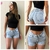 Art. 5307 - Short de Jean Elastizado Nevado - Morfosis