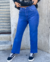 Art. 1303 - Jean Wide Leg Azul con Deflecado en internet