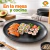 Melamina Negra Fuente Oval 35 Cm en internet