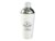 Coctelera 750 cc Tapa Baja Estampada Blanca