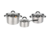 Bateria de Cocina Acero Inoxidable Hudson - comprar online