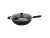 Wok Antiadherente Teflon con Tapa de Vidrio y Asa 32 cm