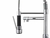 Grifo Duchador de Mesada Acero Inox. Con Canilla Silcook - Kitchen Tools