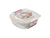 Set x3 Tuppers Hermetico Cuadrado Flor San Remo en internet
