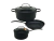 Batería de Cocina Antiadherente Hudson Total Black - comprar online