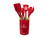 Set x12 Utensilios Silicona M/Madera