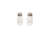 Set x2 Salero y Pimentero Vidrio 7 cm