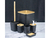 Set de Baño Negro 7Pz - comprar online