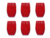 Set x 6 Copones Dubai Rojo 435 cc