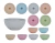 Areia Multicolor Set de Vajilla #16