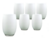 Set x 6 Copones Dubai Blanco 435 cc