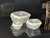 Set x9 Tuppers San Remo Flor Capuccino en internet