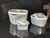 Imagen de Set x12 Tuppers San Remo Flor Capuccino