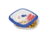 Recipiente Hermetico Cuadrado San Remo Flor 3 Divisiones