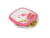 Recipiente Hermetico Cuadrado San Remo Flor 3 Divisiones - comprar online