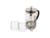 Set Cafetera Plata con Embolo Hudson 600 ml + 2 Vasos Doble Vidrio