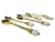 Cucharas Acero Inoxidable Doradas Diamantes Pack X6 - comprar online