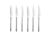 Cuchillos Acero Inoxidable Silver Viena x6