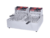 Freidora Electrica Doble 16 Lts Silcook HEF8LBS-2