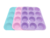 Muffin Silicona 12 Cavidades Colores Pastel