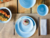 Plato Postre Luminarc Diwali Celeste - comprar online