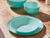Plato Postre Luminarc Diwali Turquesa - comprar online