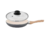 Sarten Antiadherente Ceramico Crema Hudson con Tapa 24 cm