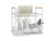 Secaplatos Blanco Hudson 2 Niveles Madera