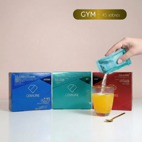 GYM: Fit, Volt & Defense (ADELGAZAR, ENERGIZAR & REGENERAR) - Colágeno hidrolizado bebible - comprar online